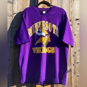 Vintage NFL Minnesota Vikings Randy Moss #84 Purple Jersey Sz L